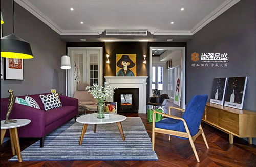 現(xiàn)代簡約與個性混搭的完美融合 —— 保利中央公園125平三居室實(shí)景案例賞析